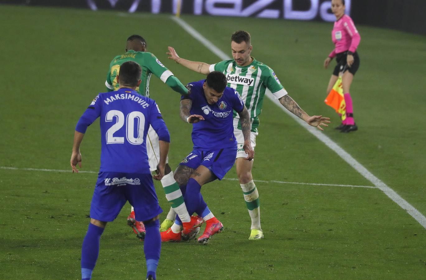 Las mejores imágenes del partido entre el Betis y el Getafe