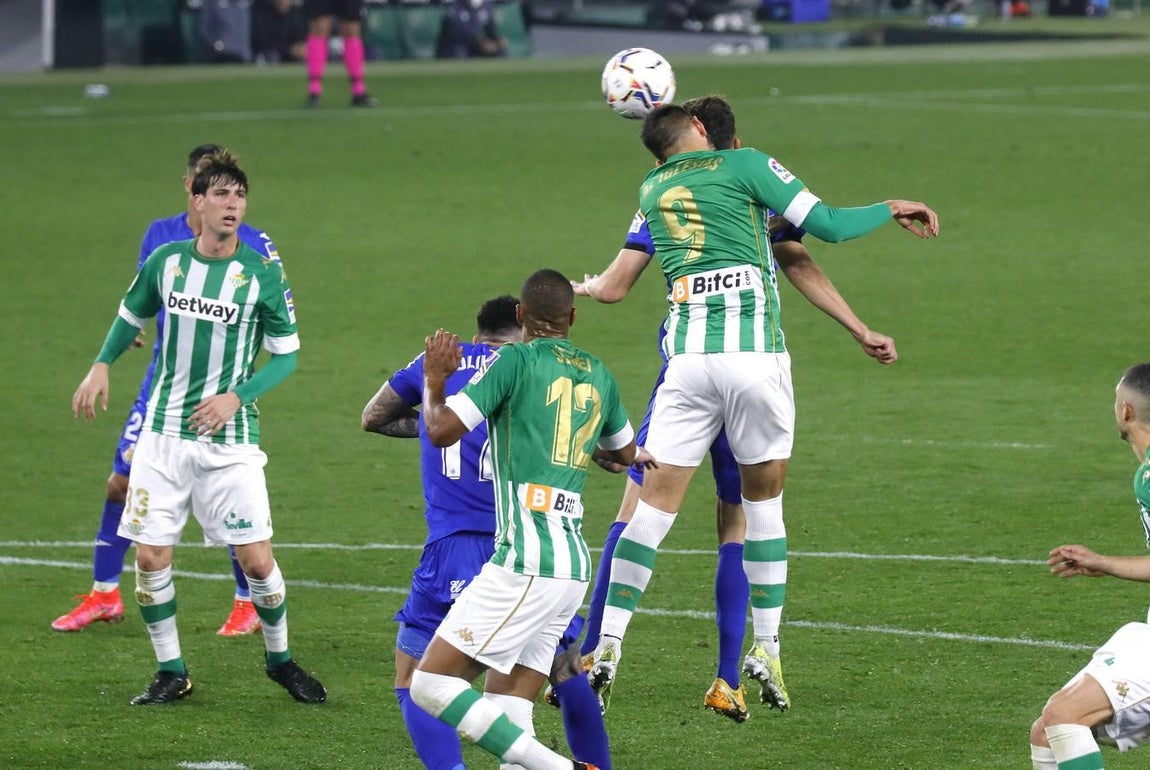 Las mejores imágenes del partido entre el Betis y el Getafe