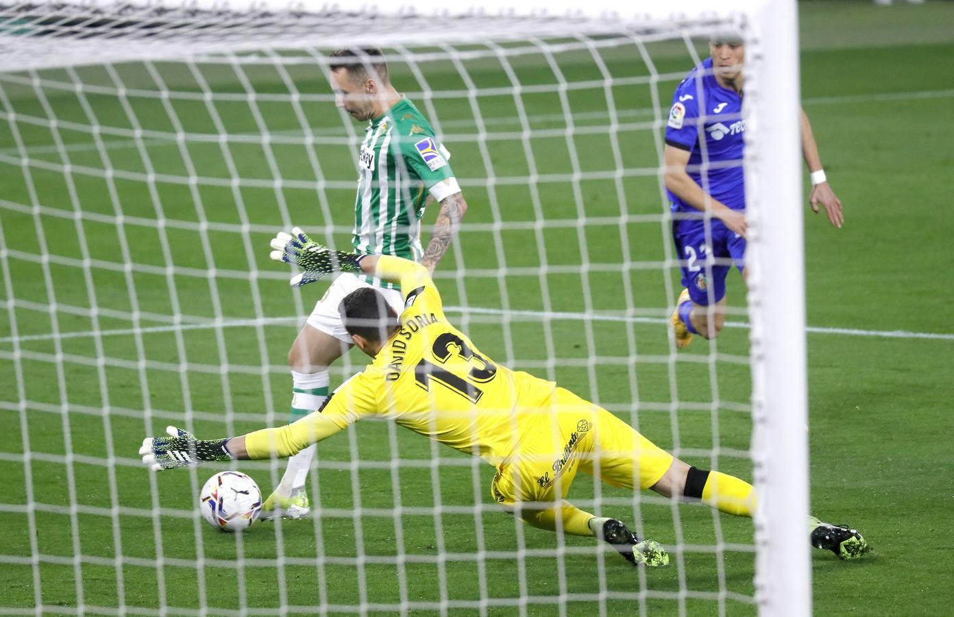 Las mejores imágenes del partido entre el Betis y el Getafe