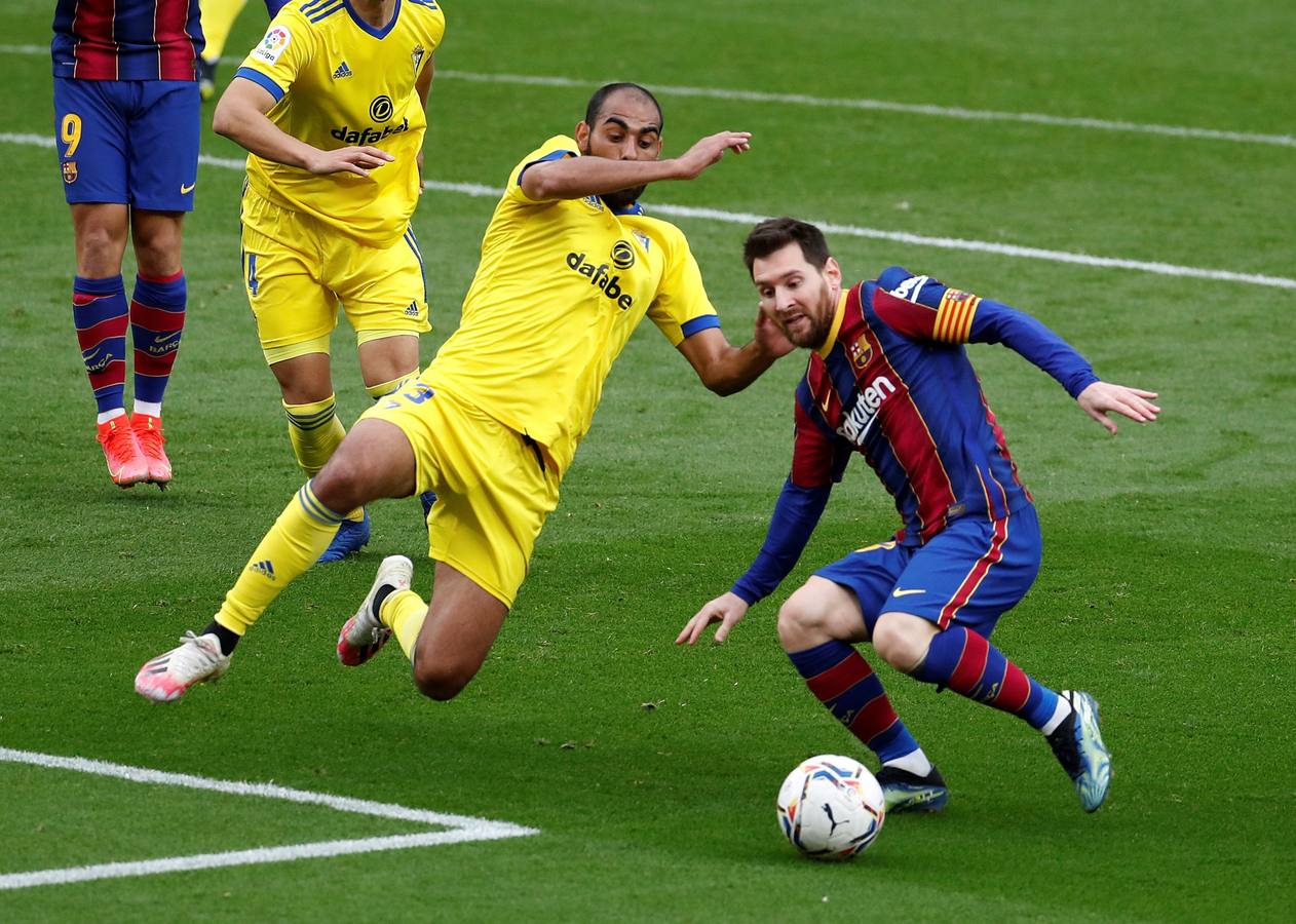 FOTOS: Las imágenes del empate del Cádiz en Barcelona