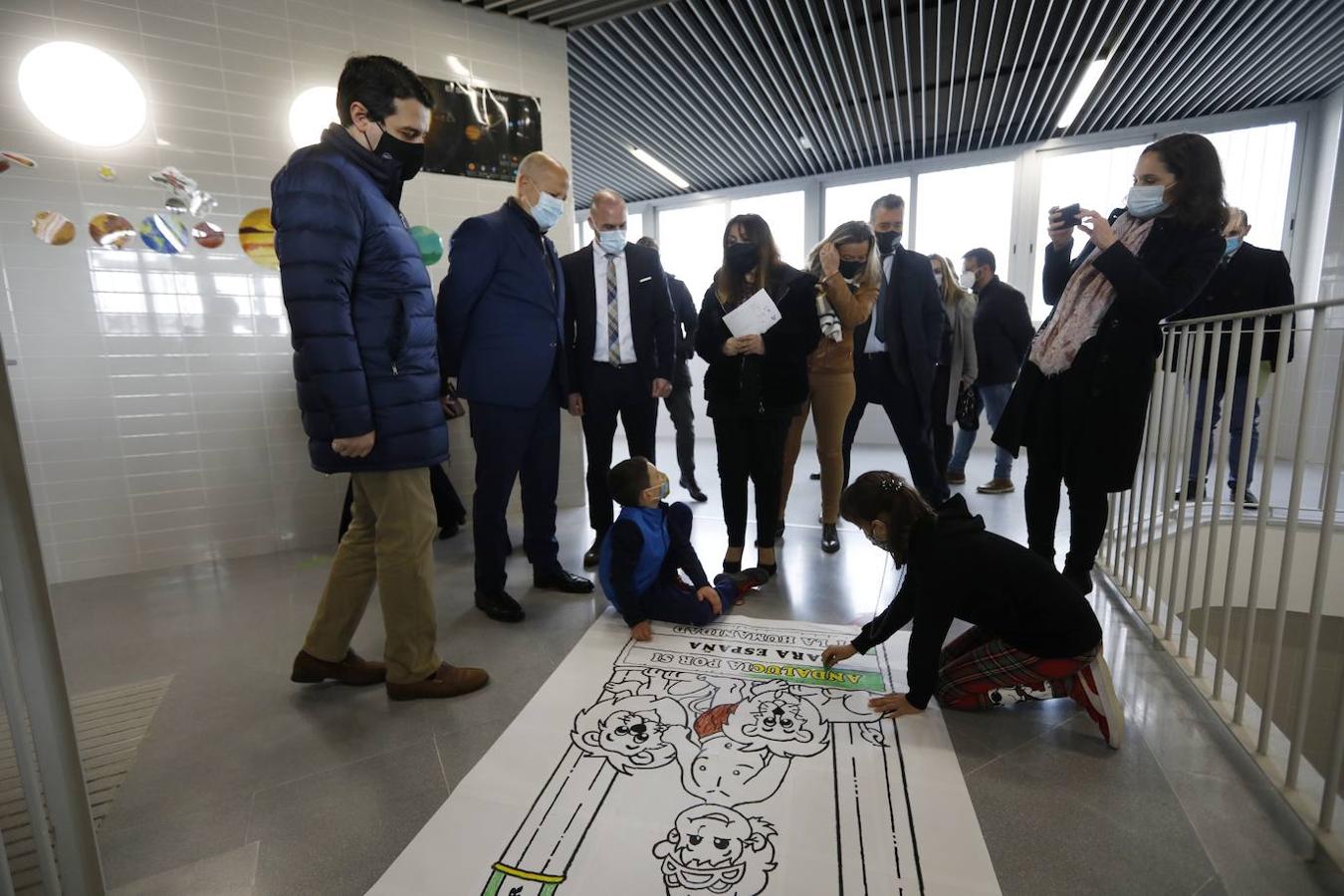 La inauguración oficial del colegio Turruñuelos de Córdoba, en imágenes