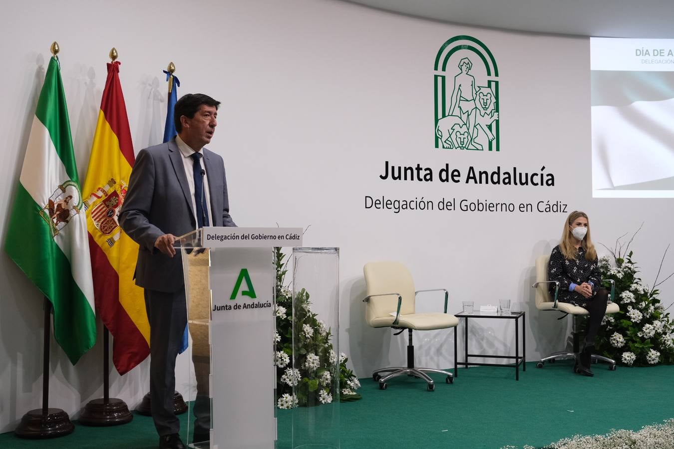 Fotos: La entrega de las banderas de Andalucía, en imágenes