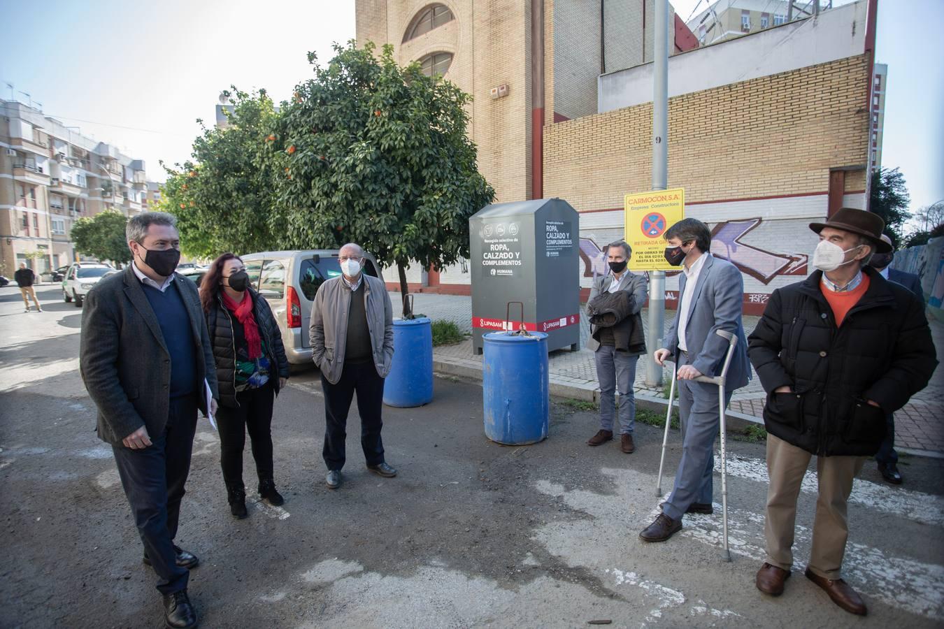 El alcalde visita las obras de Ronda de los Tejares