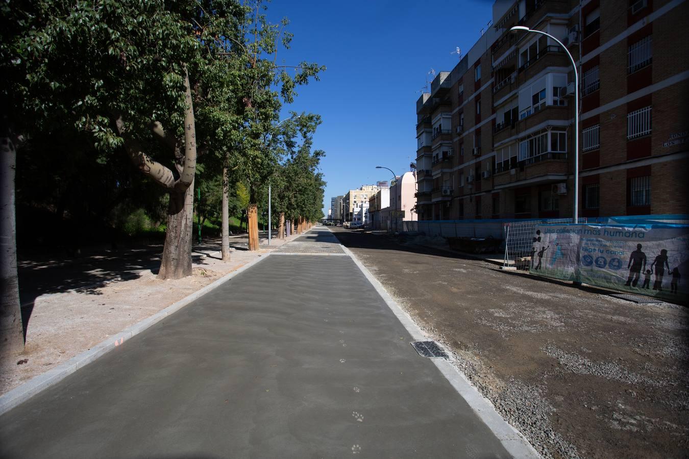 El alcalde visita las obras de Ronda de los Tejares