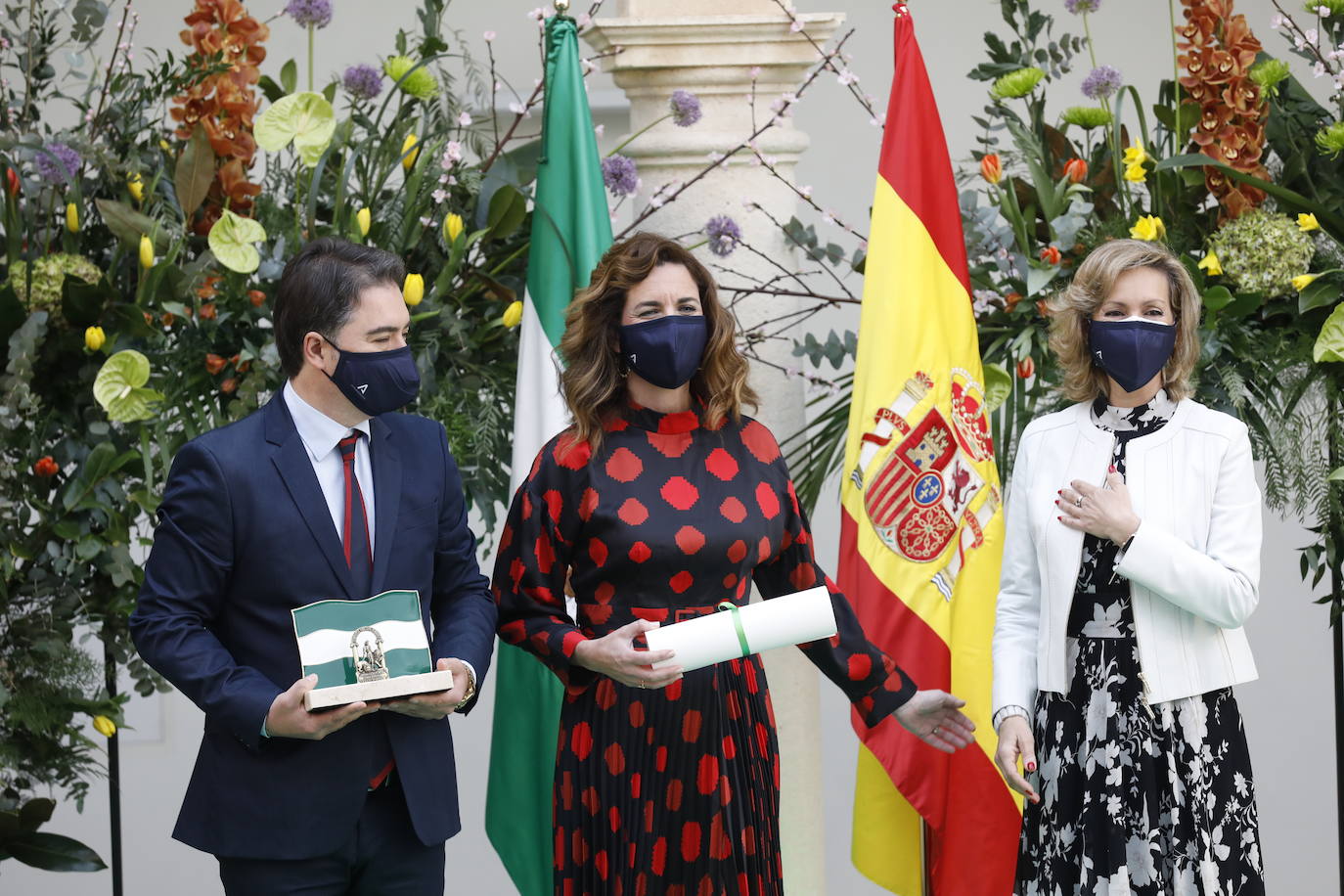 La entrega de las Banderas de Andalucía en Córdoba, en imágenes