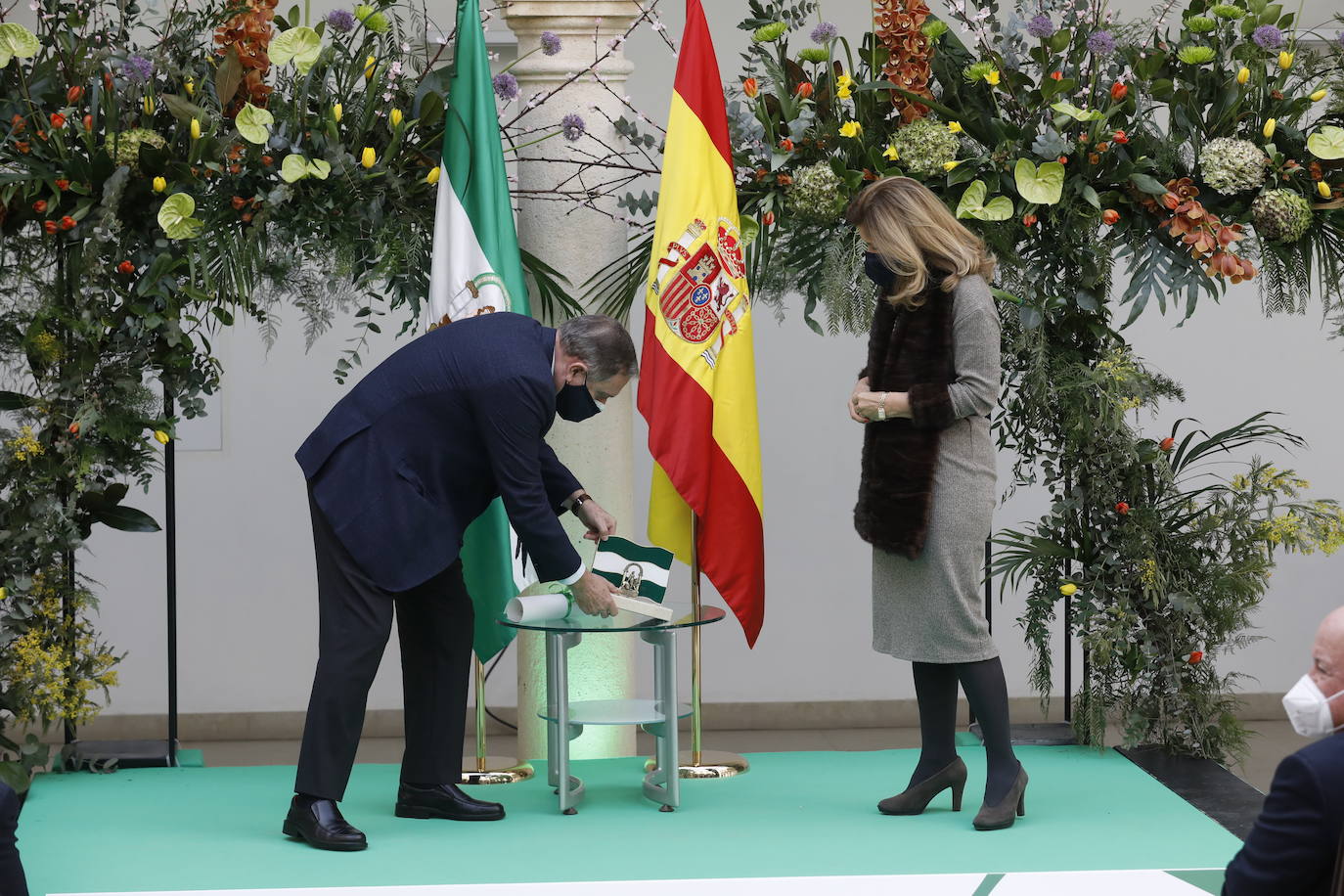 La entrega de las Banderas de Andalucía en Córdoba, en imágenes