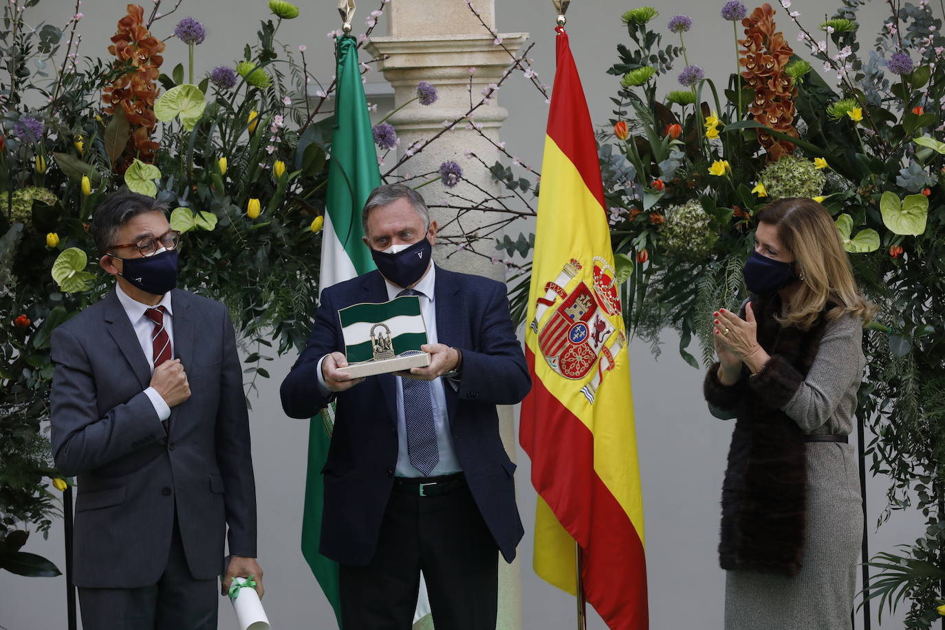 La entrega de las Banderas de Andalucía en Córdoba, en imágenes