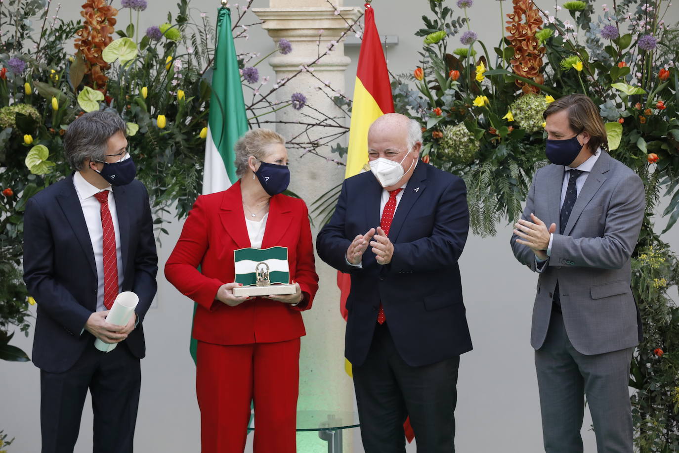 La entrega de las Banderas de Andalucía en Córdoba, en imágenes