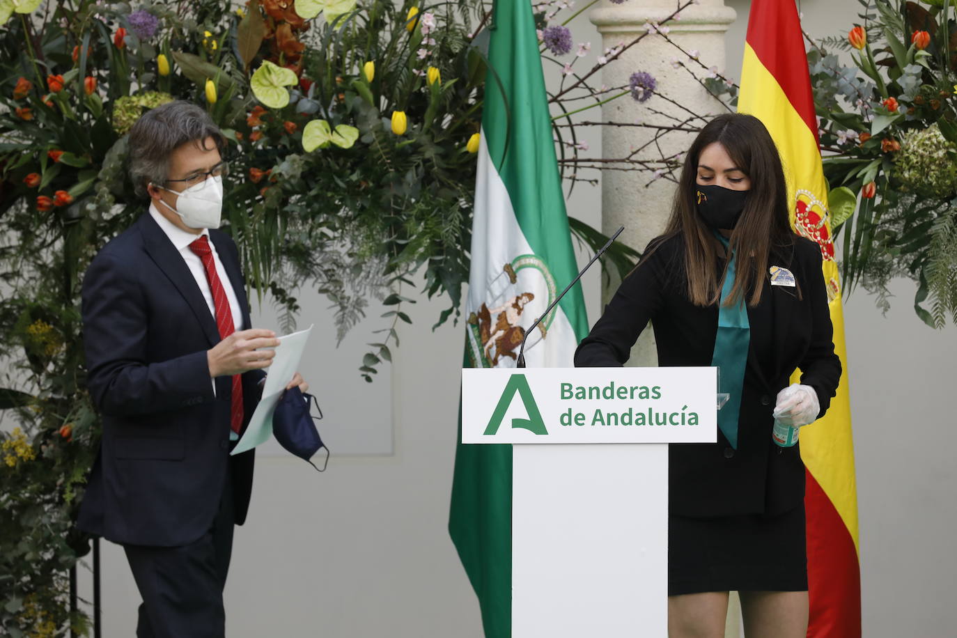 La entrega de las Banderas de Andalucía en Córdoba, en imágenes