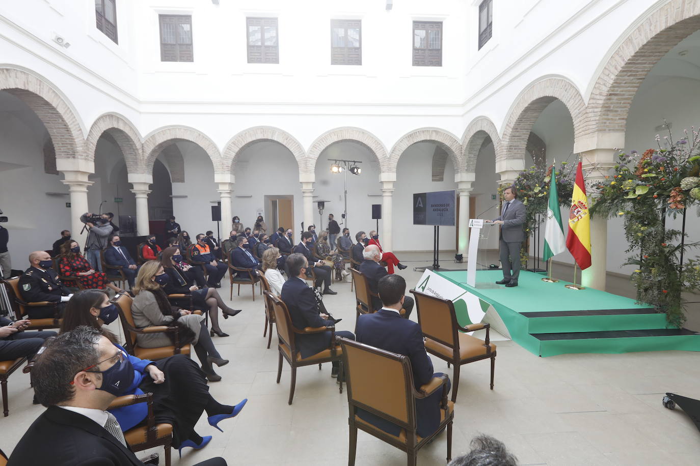 La entrega de las Banderas de Andalucía en Córdoba, en imágenes