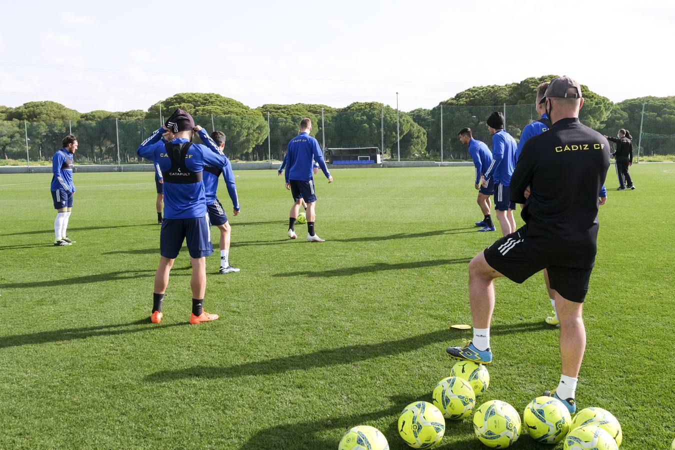 FOTOS: El entrenamiento del Cádiz CF, en imágenes