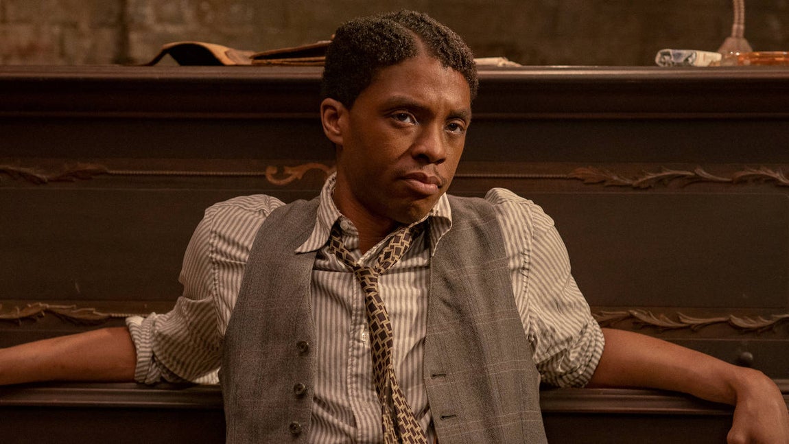 Chadwick Boseman. Candidato a mejor actor dramático por 'La madre del blues'