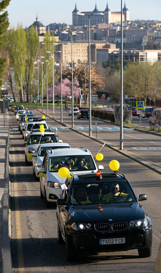 La marcha por la mujer y la vida de Toledo, en imágenes