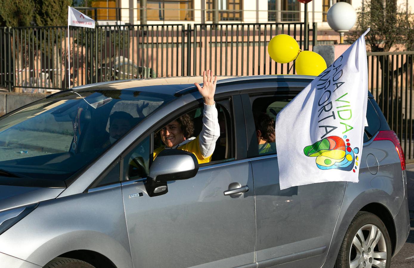 La marcha por la mujer y la vida de Toledo, en imágenes