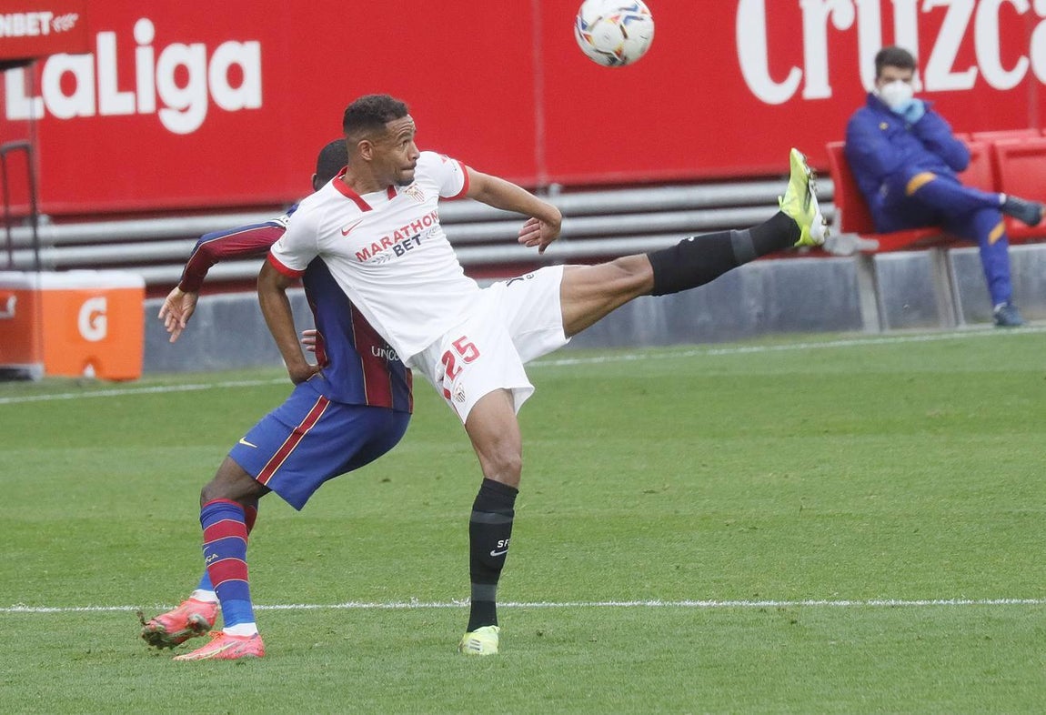 Las mejores imágenes del partido entre el Sevilla F.C. y el Barcelona