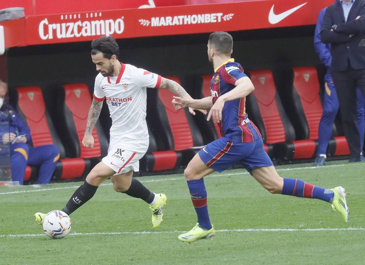 Las mejores imágenes del partido entre el Sevilla F.C. y el Barcelona