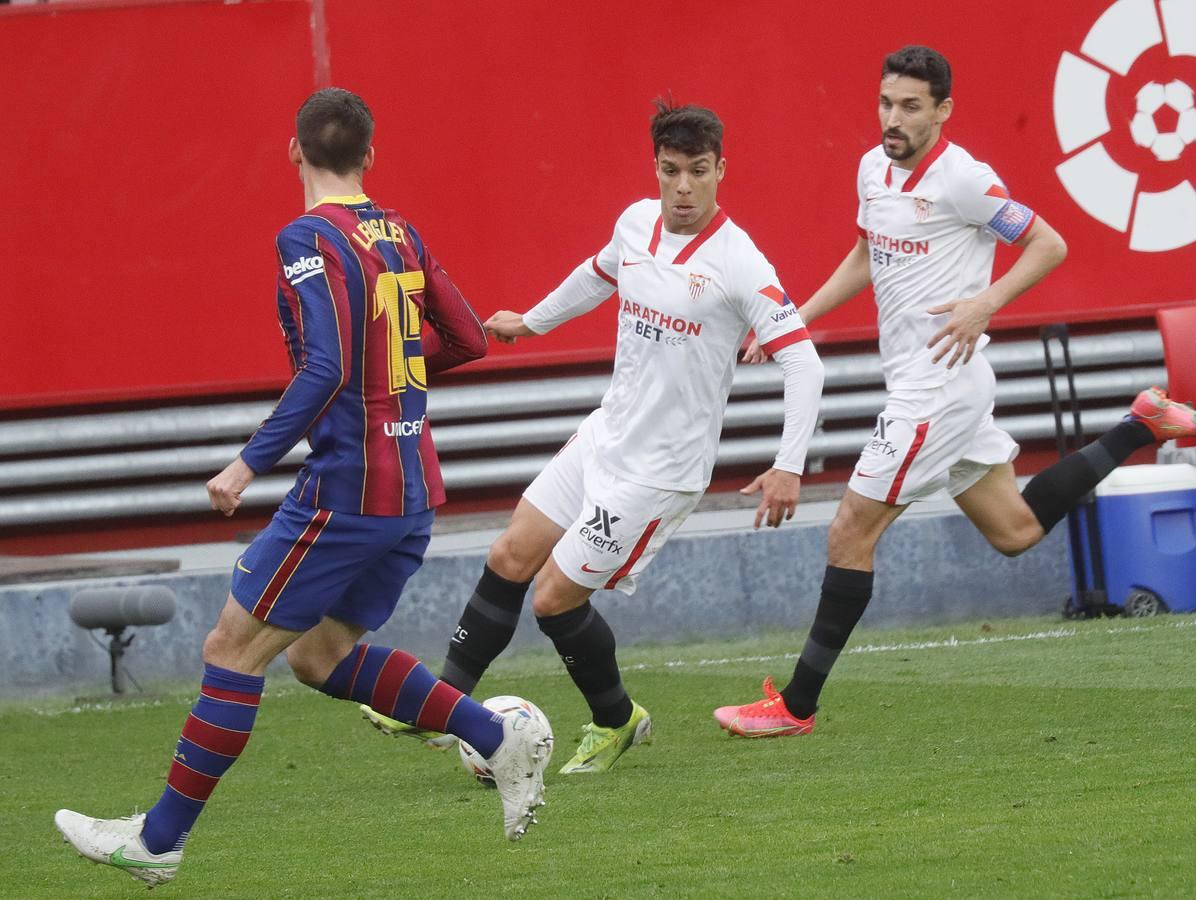 Las mejores imágenes del partido entre el Sevilla F.C. y el Barcelona