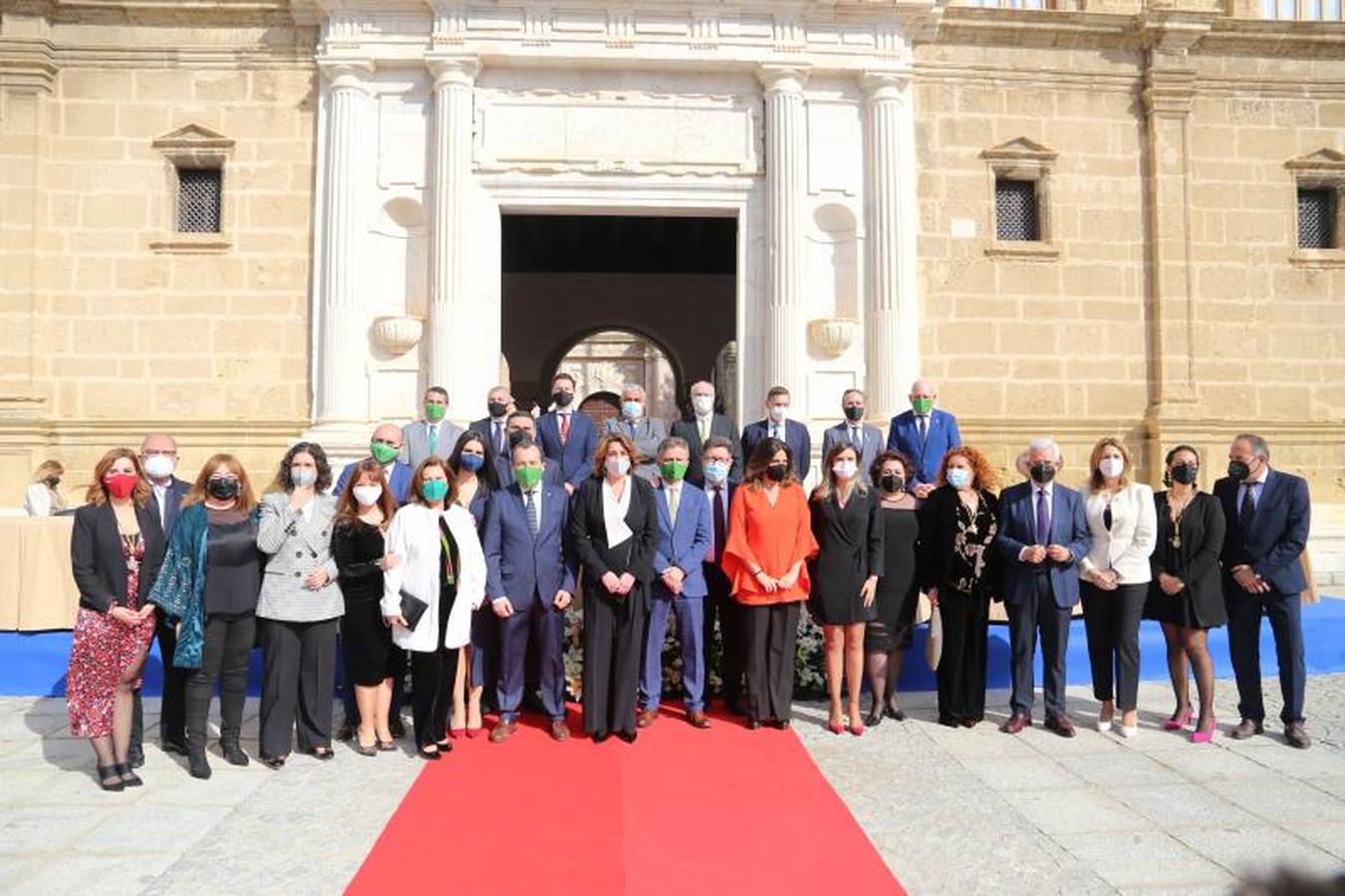 El acto institucional de celebración del 28-F en el Parlamento de Andalucía, en imágenes