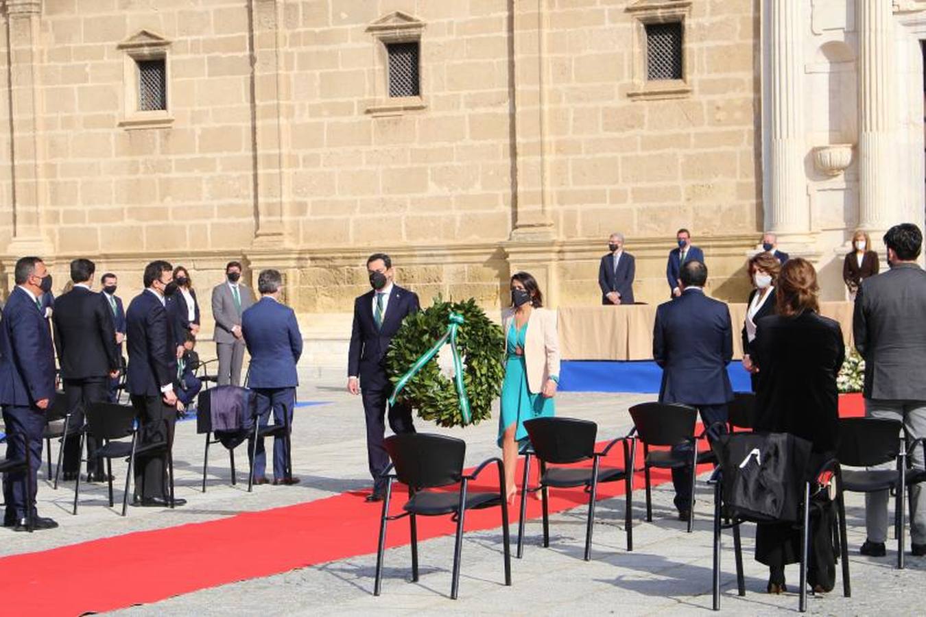 El acto institucional de celebración del 28-F en el Parlamento de Andalucía, en imágenes