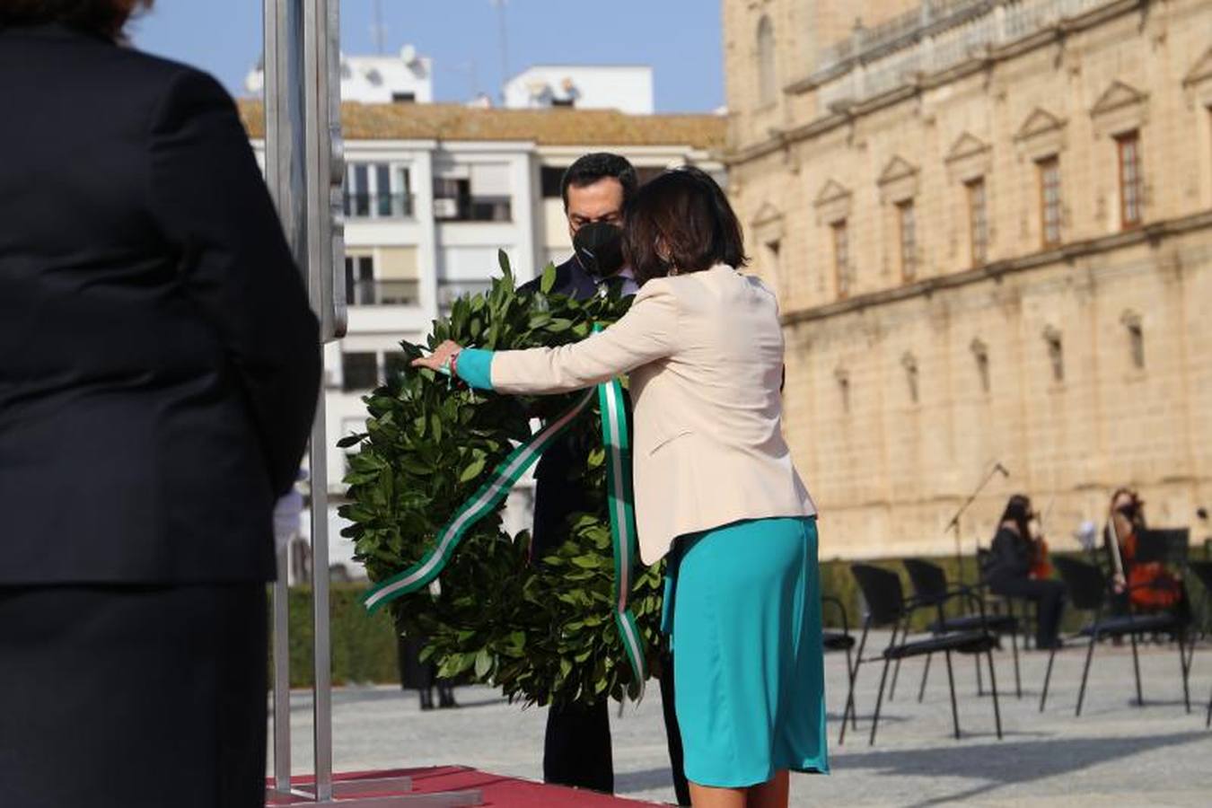 El acto institucional de celebración del 28-F en el Parlamento de Andalucía, en imágenes