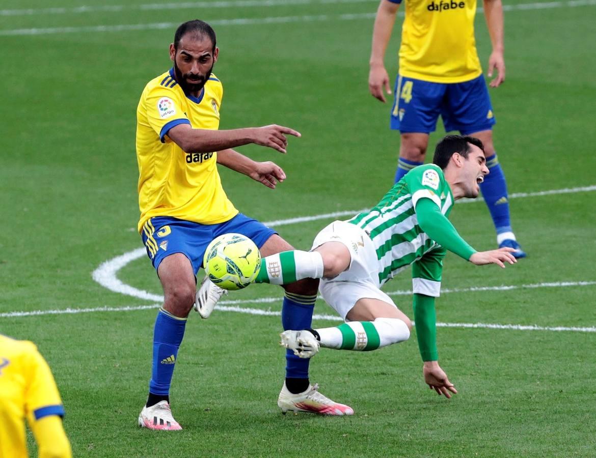 En imágenes, el partido entre el Cádiz y el Betis