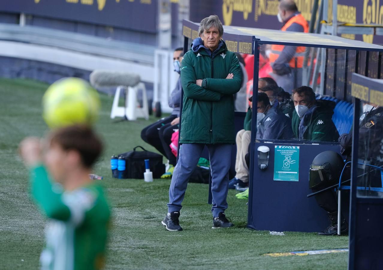 En imágenes, el partido entre el Cádiz y el Betis