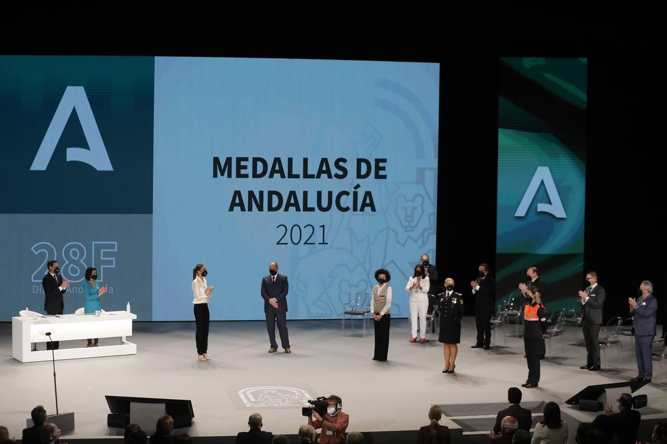 En imágenes, entrega de las Medallas de Andalucía con motivo del 28-F