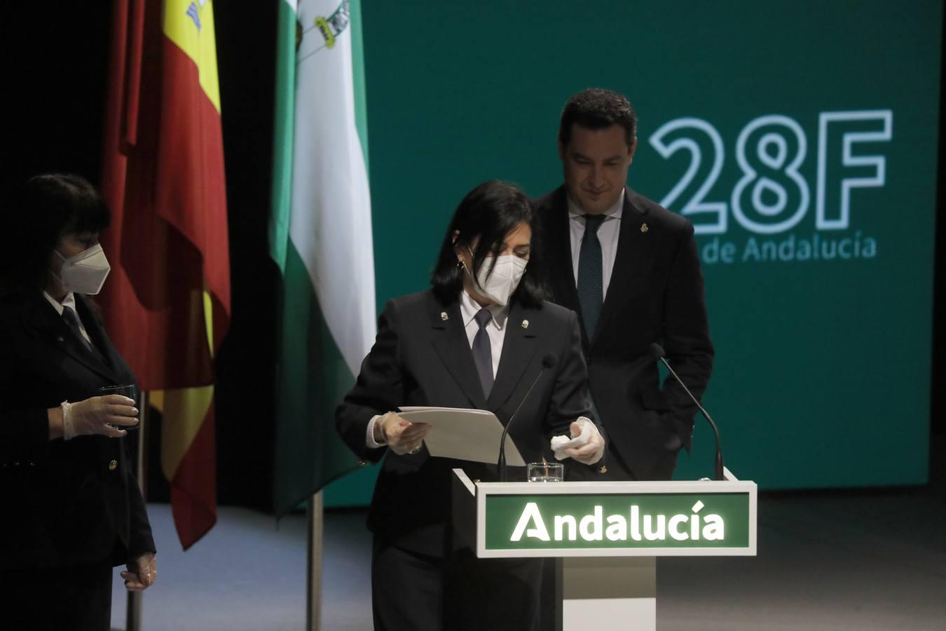 En imágenes, entrega de las Medallas de Andalucía con motivo del 28-F