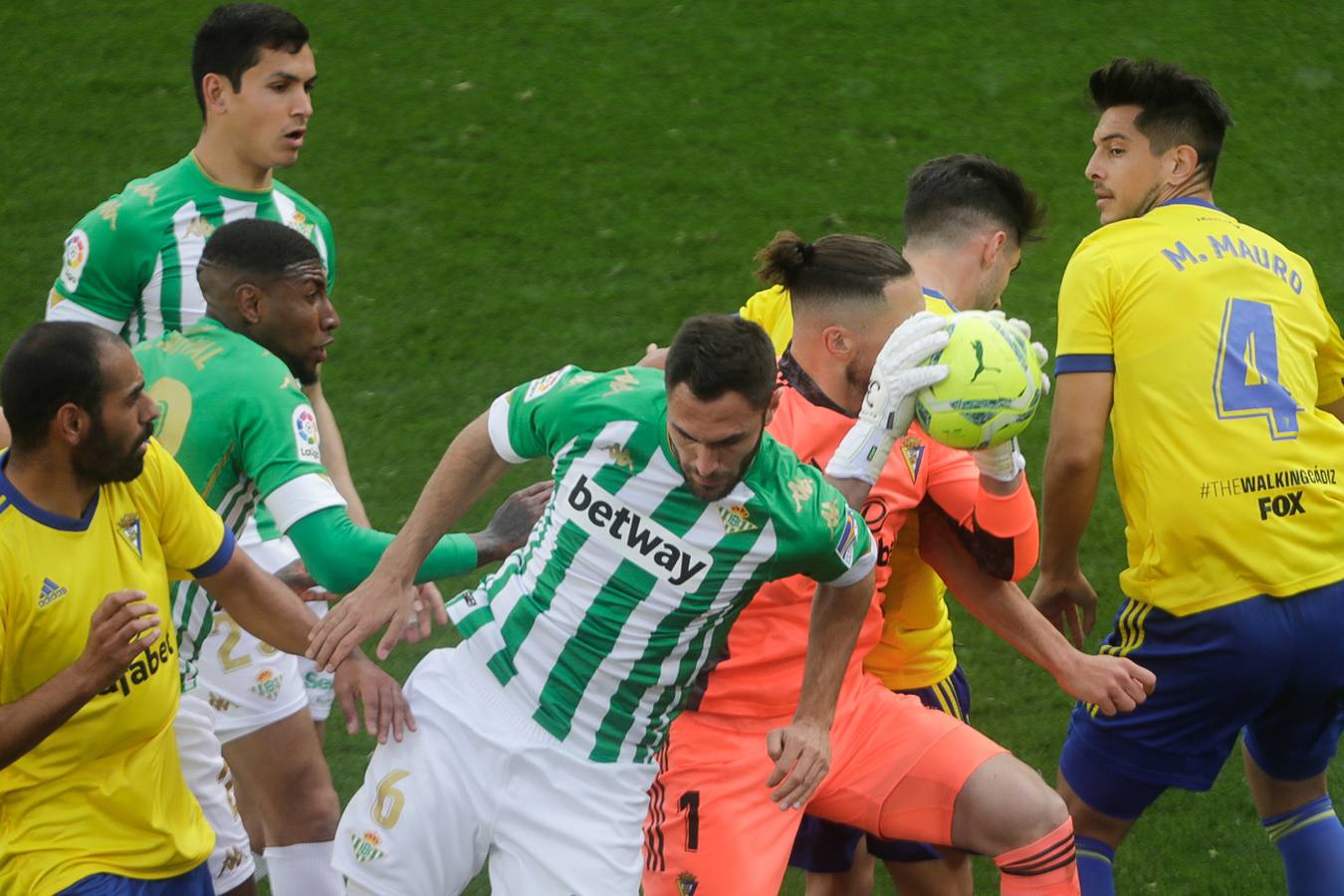 FOTOS: Las imágenes del Cádiz contra el Betis