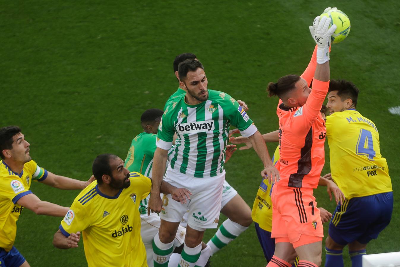 FOTOS: Las imágenes del Cádiz contra el Betis