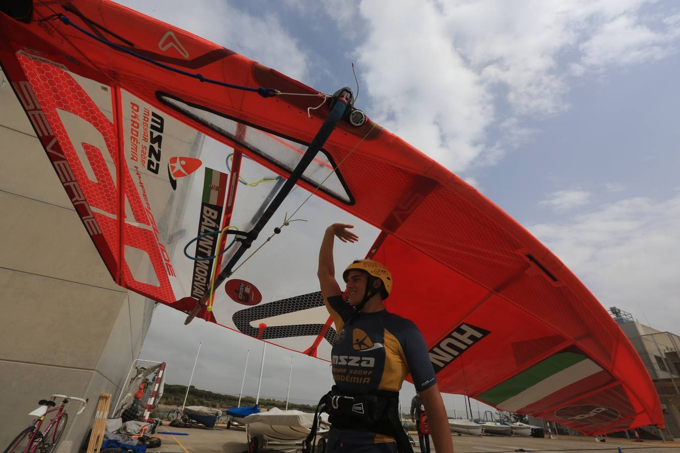 FOTOS: La Semana Olímpica Andaluza de vela, en la Bahía de Cádiz