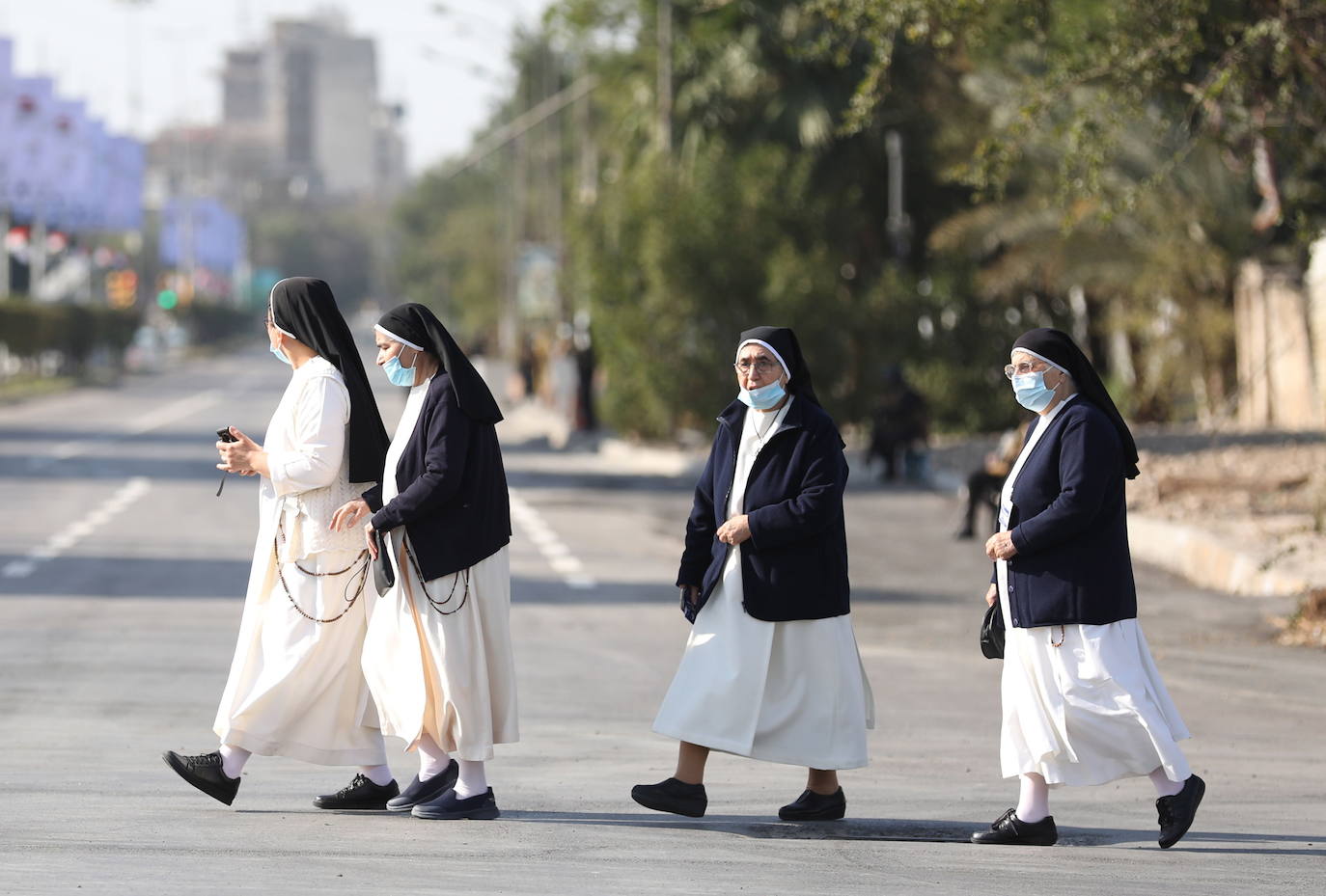 En imágenes: la histórica visita del Papa Francisco a Irak