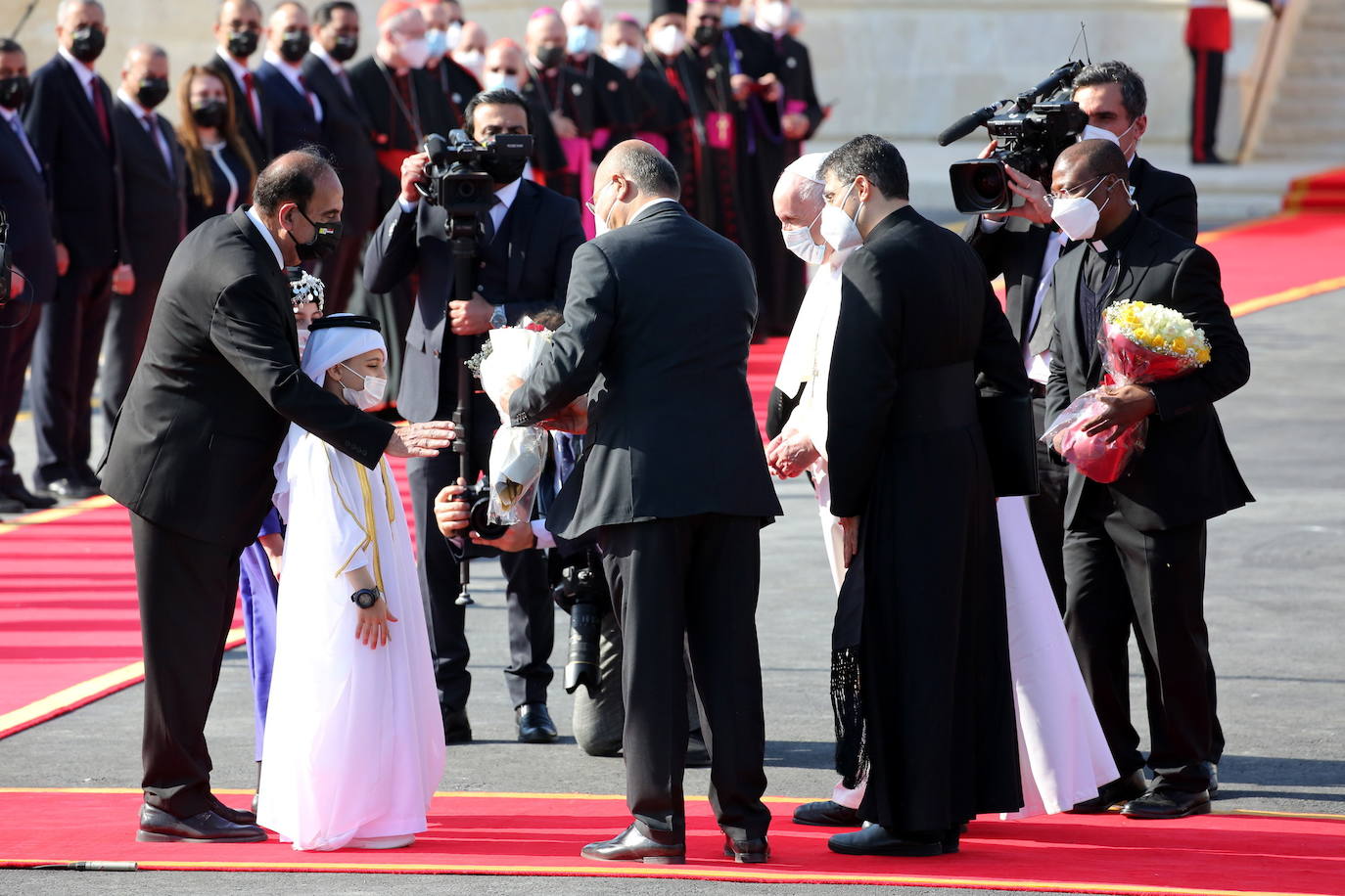 En imágenes: la histórica visita del Papa Francisco a Irak