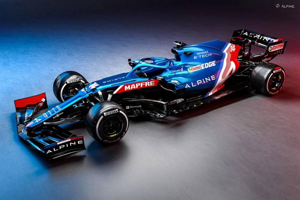 Alpine F1 Team. Pilotos: Fernando Alonso y Esteban Ocon.