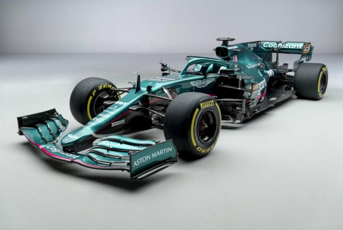 Aston Martin Cognizant Formula One Team. Pilotos: Sebastian Vettel y Lance Stroll.