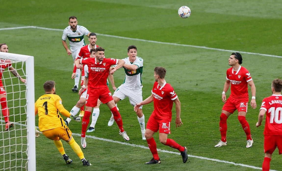 Fotogalería: partido entre el Elche y el Sevilla F.C.