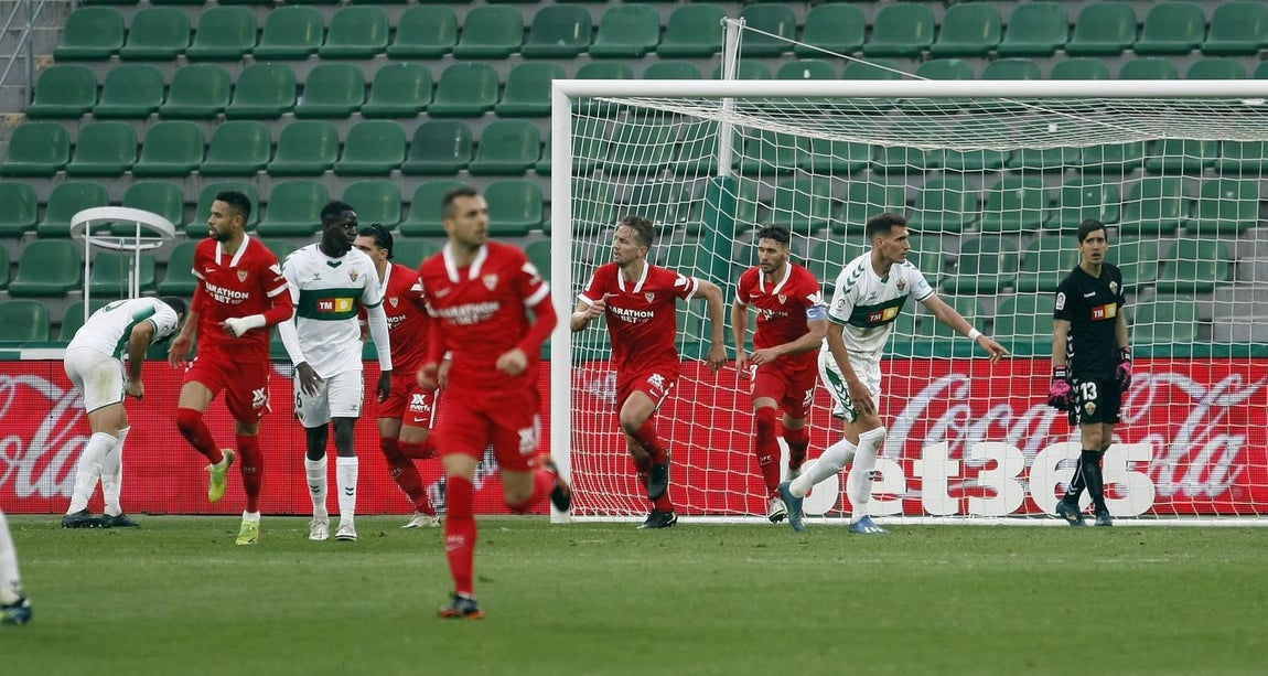 Fotogalería: partido entre el Elche y el Sevilla F.C.