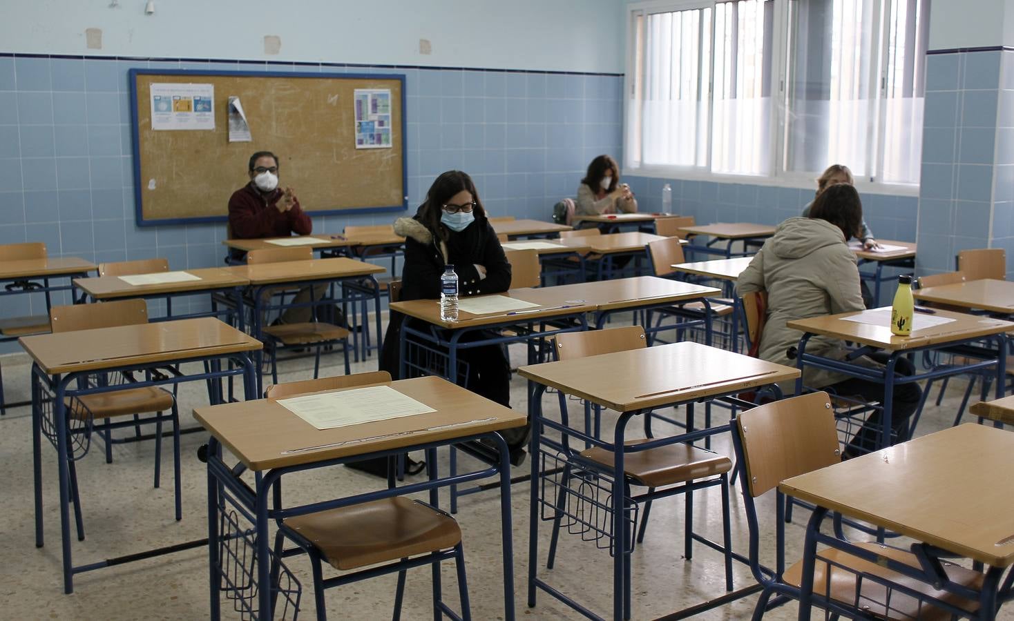 Fotogalería: Opositar a la Junta en plena pandemia covid