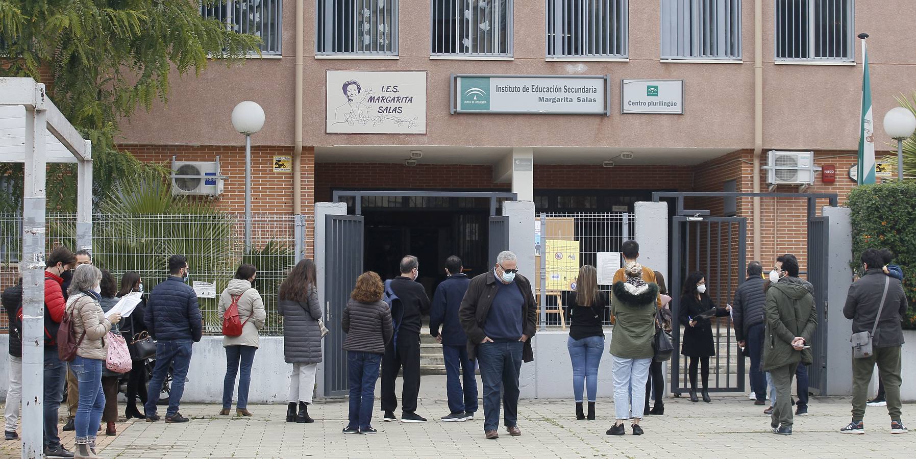 Fotogalería: Opositar a la Junta en plena pandemia covid