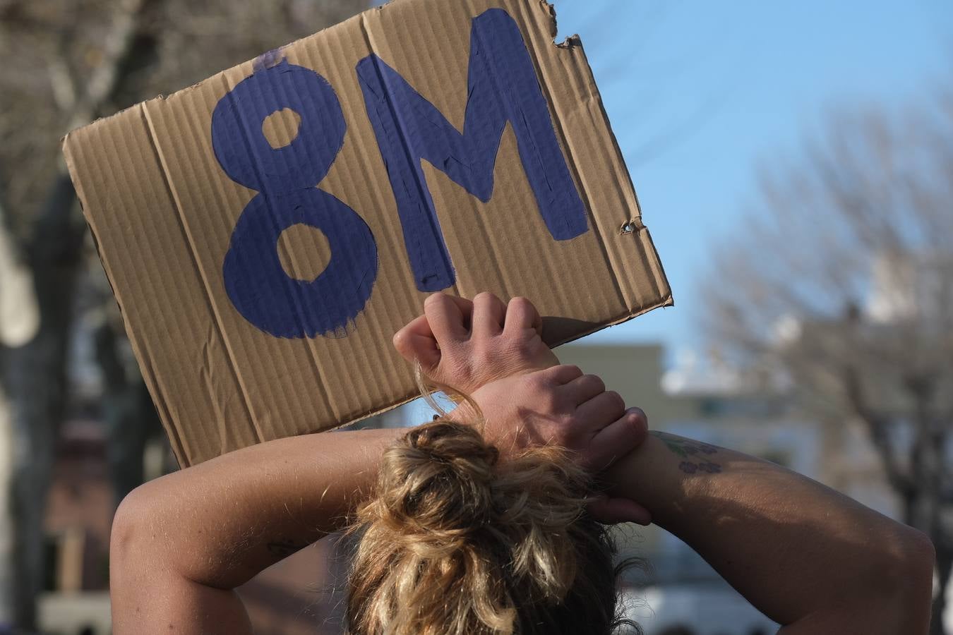 FOTOS: El 8-M, día de la mujer en Cádiz