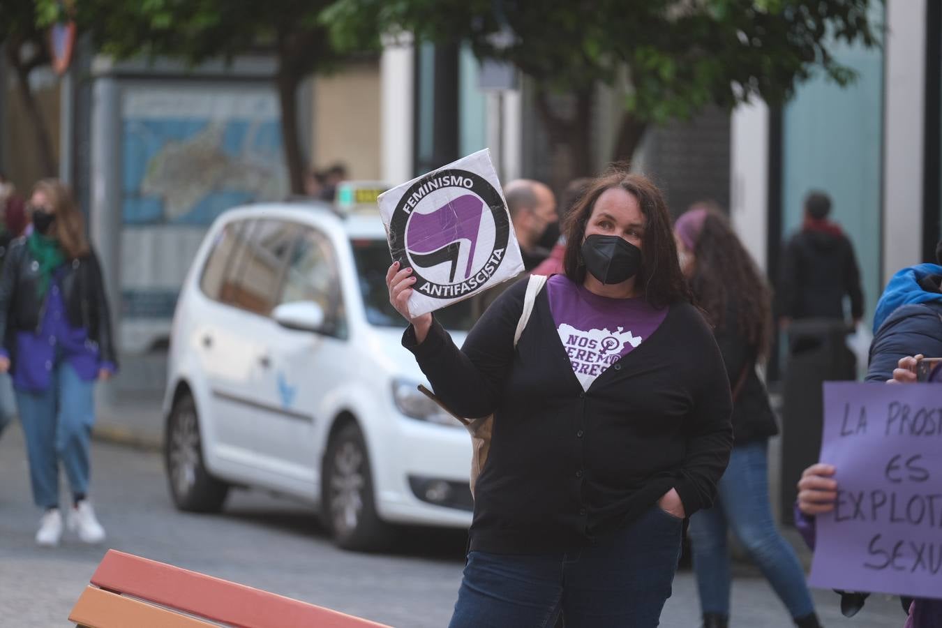 FOTOS: El 8-M, día de la mujer en Cádiz