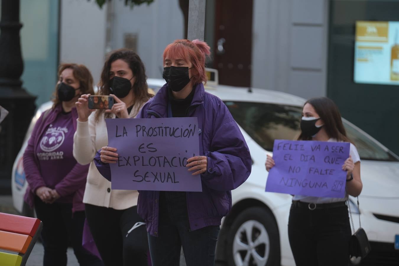 FOTOS: El 8-M, día de la mujer en Cádiz