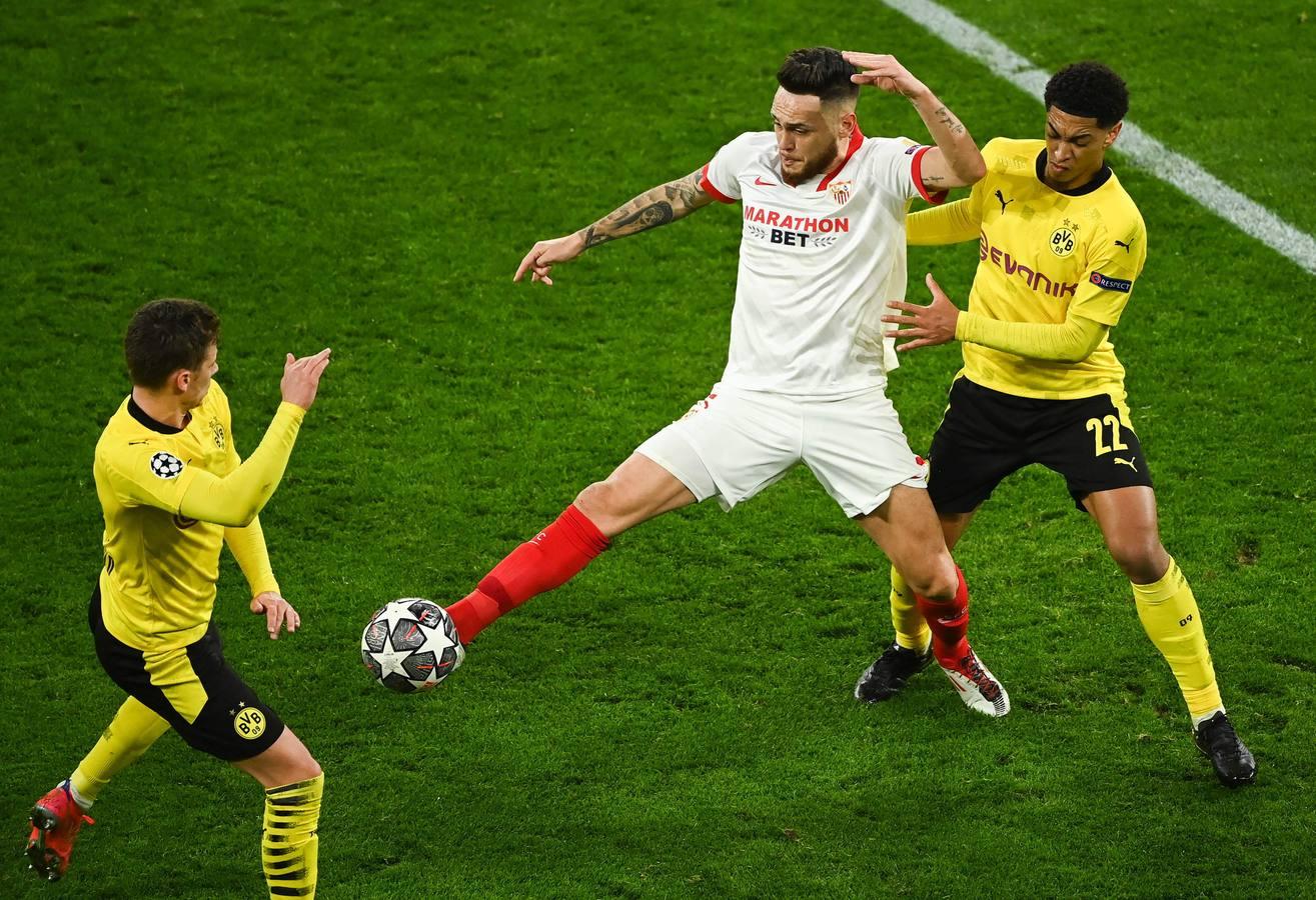 Las mejores imágenes del partido entre el Borussia Dortmund y Sevilla F.C.