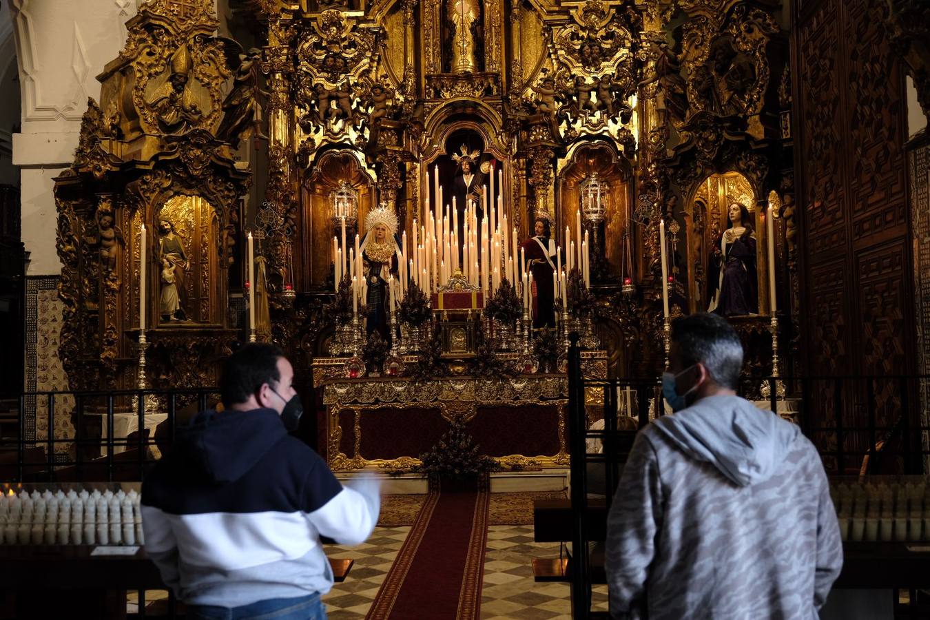 FOTOS: Así es el altar efímero del Nazareno de Santa María en Cádiz