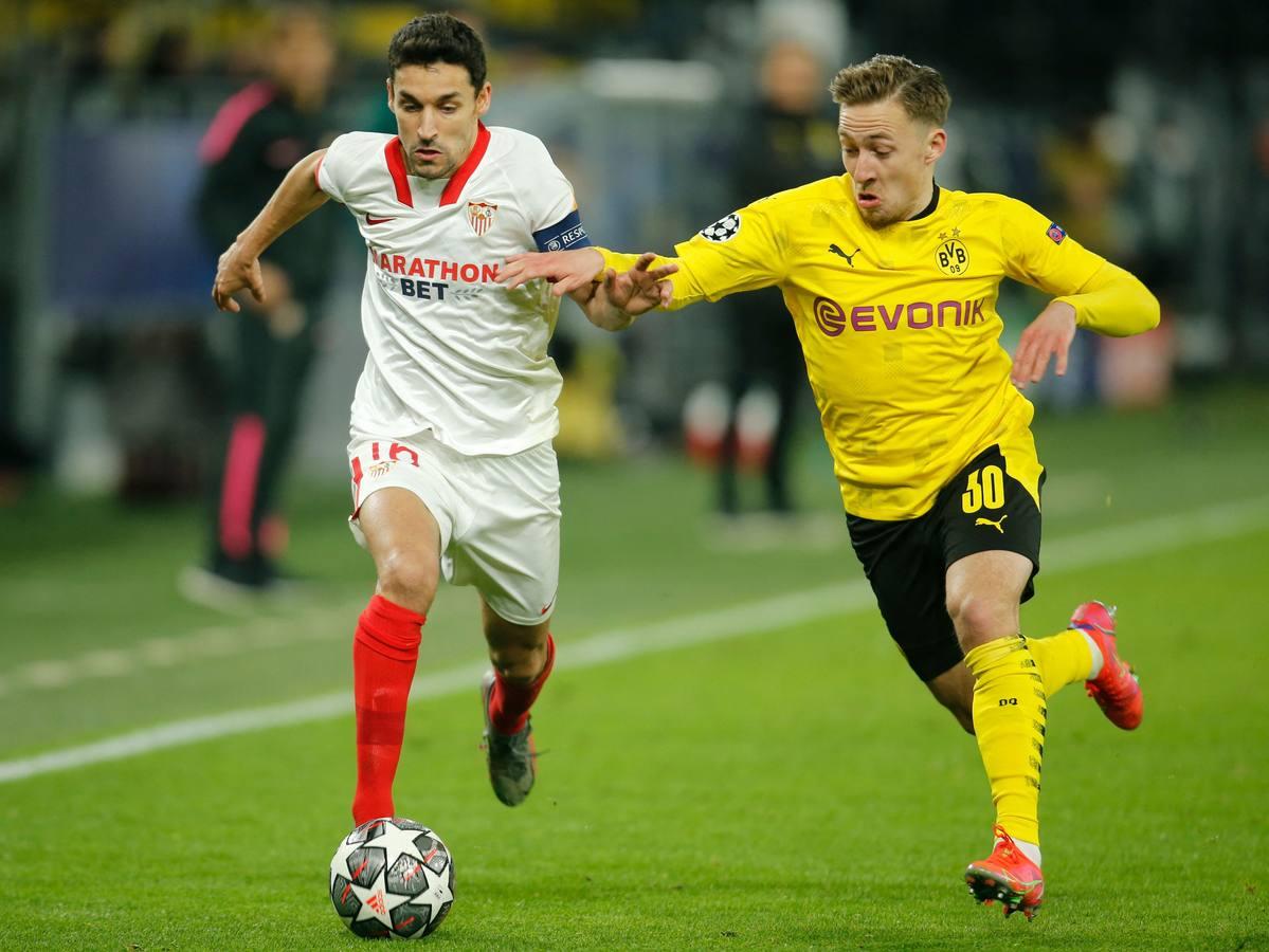 Las mejores imágenes del partido entre el Borussia Dortmund y Sevilla F.C.