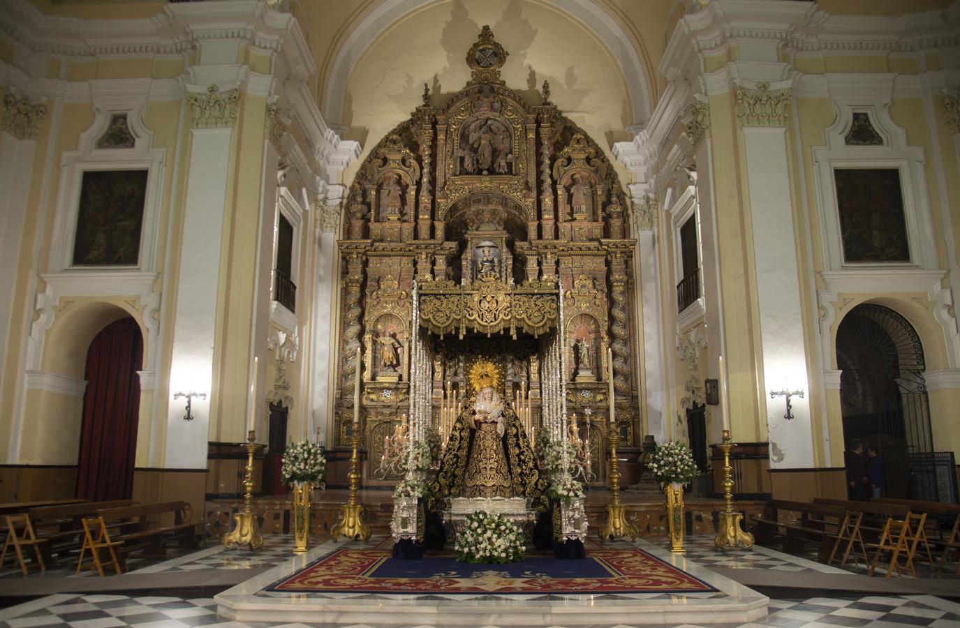 La Virgen de la Estrella preside San Jacinto bajo palio