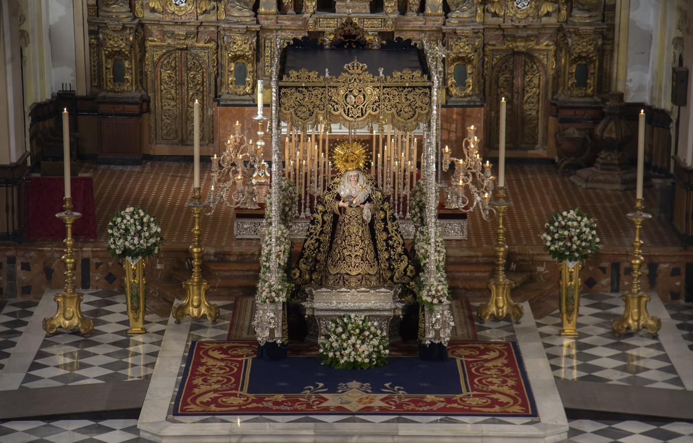 La Virgen de la Estrella preside San Jacinto bajo palio