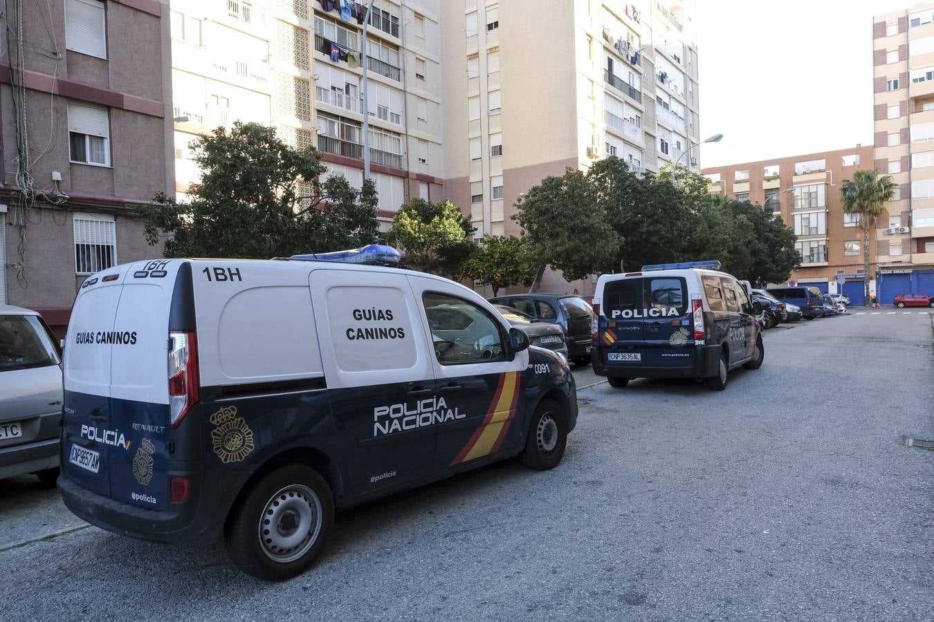 FOTOS: Operación policial en Cádiz