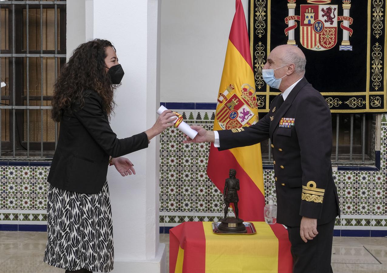 FOTOS: Verónica Sánchez recoge el premio Defensa 2020 de Medios de Comunicación