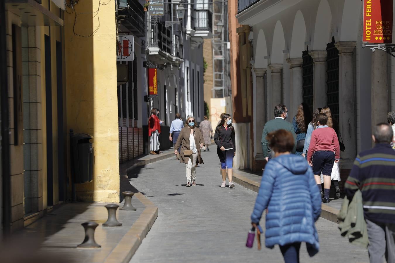 Ambiente en el barrio de Santa Cruz